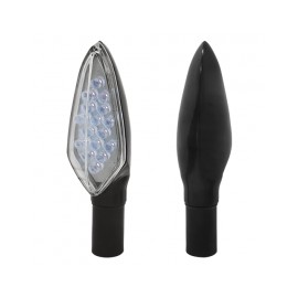 JGO DIRECCIONALES LED RASEN DIR-0030BU TIPO TRIANGULAR AZUL