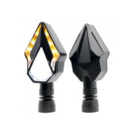 JGO DIRECCIONALES LED RASEN DIR-0020Y-R DIAMANTE SECUENCIAL AMARILLO/ROJO