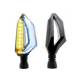 JGO DIRECCIONALES LED RASEN DIR-0016Y-BU NEON AMARILLO/AZUL