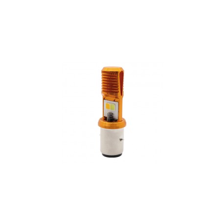 FOCO LED RASEN FDEL-5022GD-Y-W MEDIA VUELTA 2 COLORES BLANCO/AMARILLO DORADO