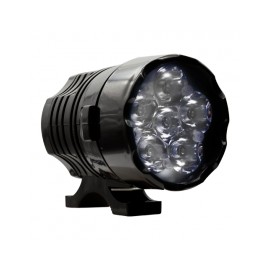 FARO LED AUXILIAR RASEN LED-13023W TIPO REDONDO 6 LED LUZ BLANCA ALTA/BAJA Y ESTROBO