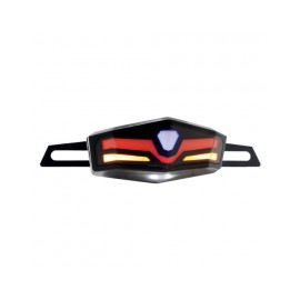 CALAVERA TRASERA LED RASEN CAL-1002Y-R PREMIUM AMARILLO/ROJO