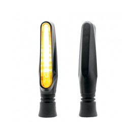 JGO DIRECCIONALES LED RASEN DIR-0015Y-W TIPO PLUMA SECUENCIAL AMARILLO/BLANCO